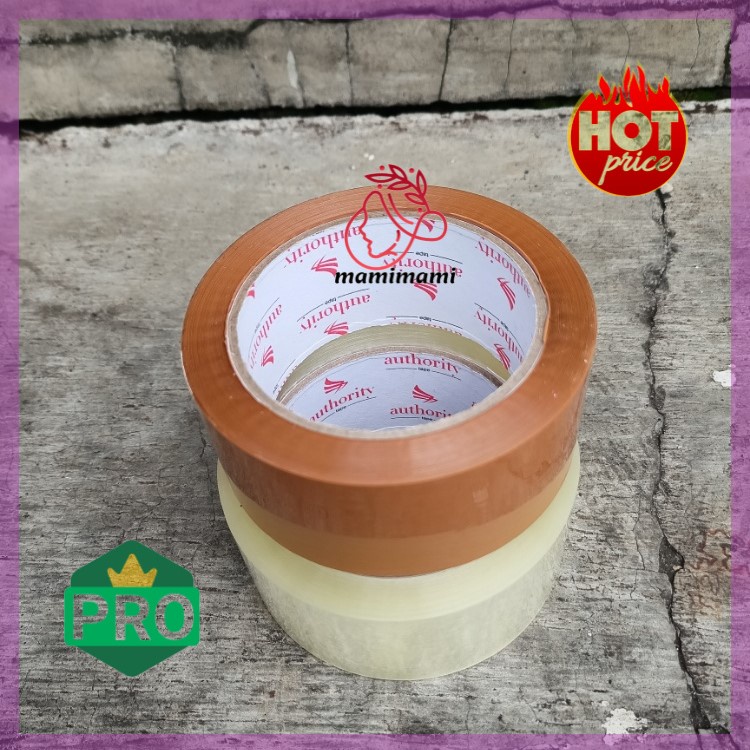 

Lakban Bening & Coklat 45mm x 100 yard Selotip 2 inch x 100Y Kuat Ekonomis