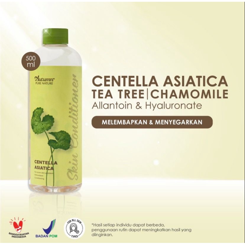 AUTUMN TONER SKIN CONDTIONER CENTELLA ASIATICA 500ML