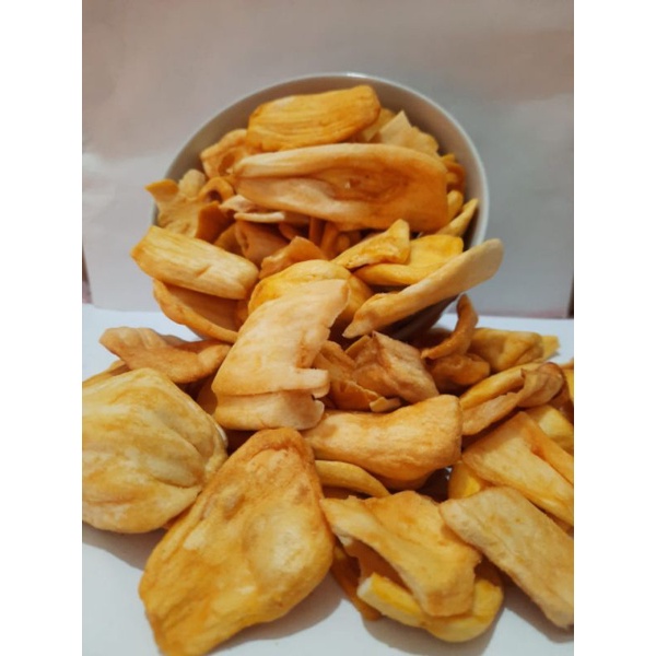 

Keripik Nangka Premium Jackfruit Chip 500gram