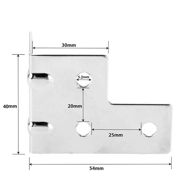 Box Siku L Hardcase B 506 / Siku Pojok Corner Tebal
