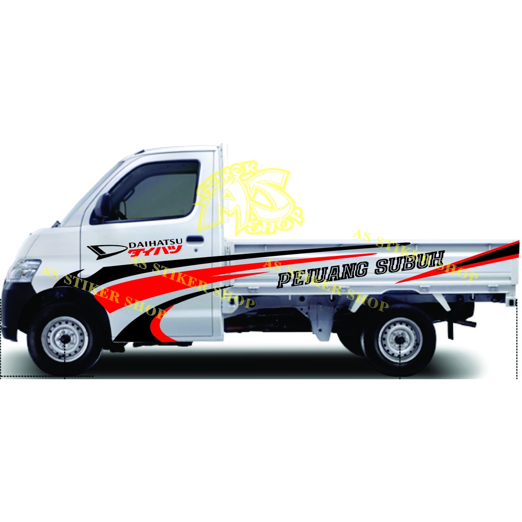 TERBARU CUTTING STIKER MOBIL DAIHATSU GRAN MAX PROMO STIKER MOBIL GRAND MAX KEREN