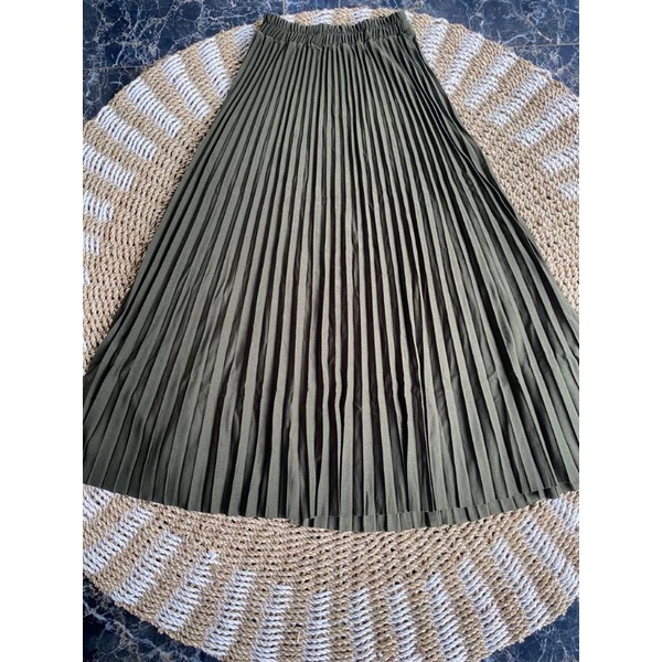 ROK PLISKET JUMBO MAYUNG  PREMIUM BAHAN MOUMBLE