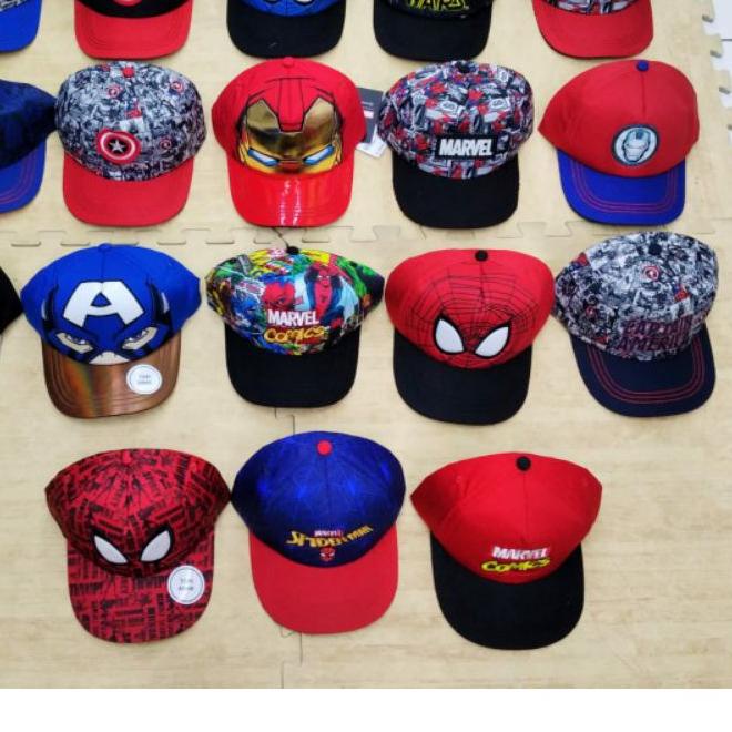 ♘ TOPI ANAK MARVEL ORI FULL TAG ♣