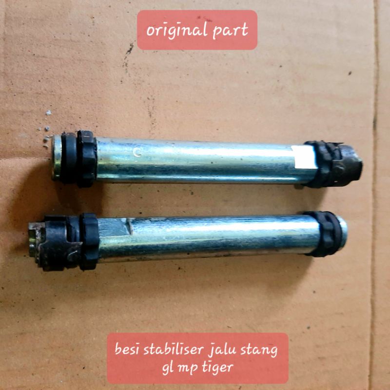 besi adaptor jalu stang megapro tiger gl pro max original bawaan motor