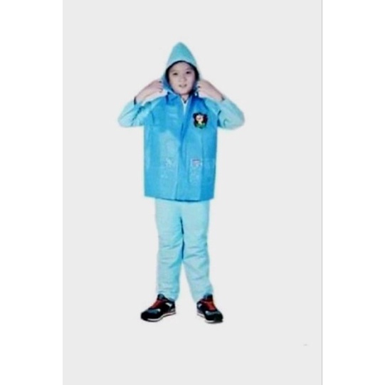 Jas Hujan Anak Jaket Celana Elmondo 302 Nouvo Warna Warni Unisex cowok dan Cewek / Jas Hujan buat anak