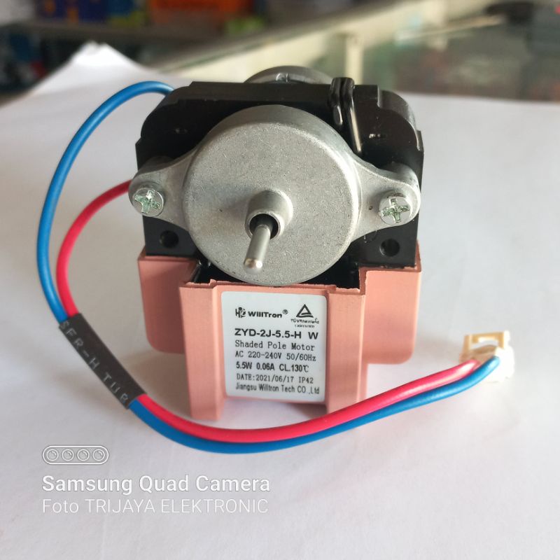 Motor Dinamo Kipas Kulkas Polytron Fan Kulkas Polytron 2 Pintu Original