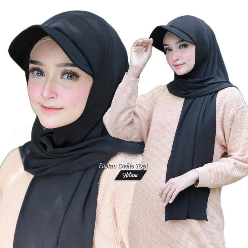 PASHMINA TOPI SPORT OLAHRAGA HIJAB PASTAN TOPI