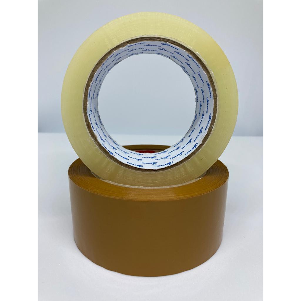 

lakban bening/coklat 45mm 110 yard setara daimaru