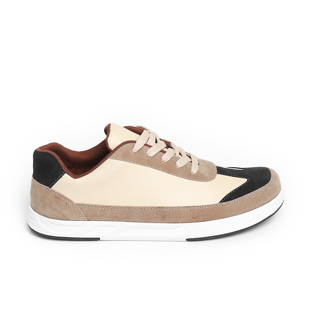 TA003 | Sneakers Unisex Casual Cream Mocca Original Skate Street Style | FORIND Terraforma