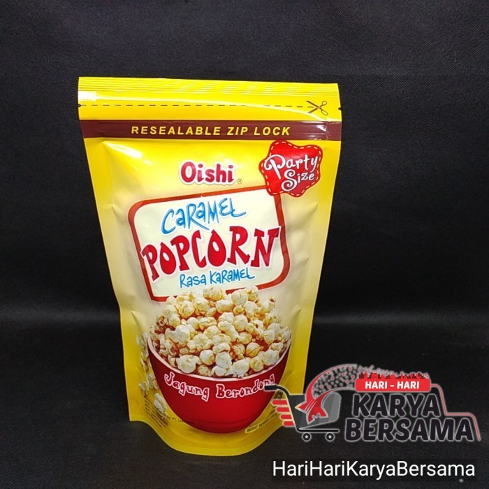 

OISHI POP CORN CARAMEL POUCH 100GR