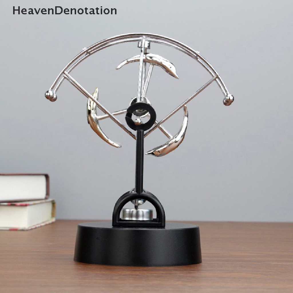 [HeavenDenotation] Sektor Parasut Gerak Abadi Dekorasi Meja Pendulum Newton Bola Chaos Swing Ornamen Anak Fisika Mainan Edukasi Ilmu Pengetahuan HDV