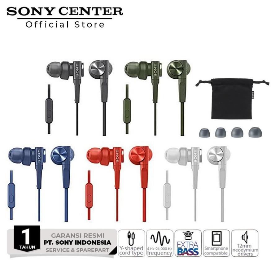 [ART. 16024] Sony MDR-XB55AP In-Ear Extra Bass Earphone / MDR XB55AP / MDRXB55AP/ MDR XB55 AP / MDR-