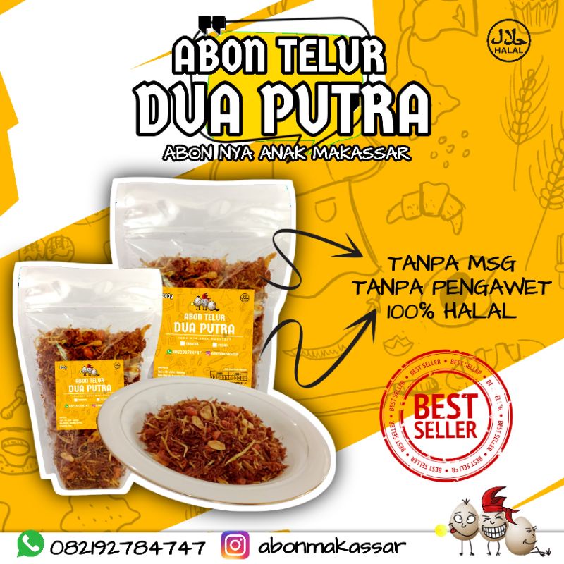 

Abon Telur 500 gram