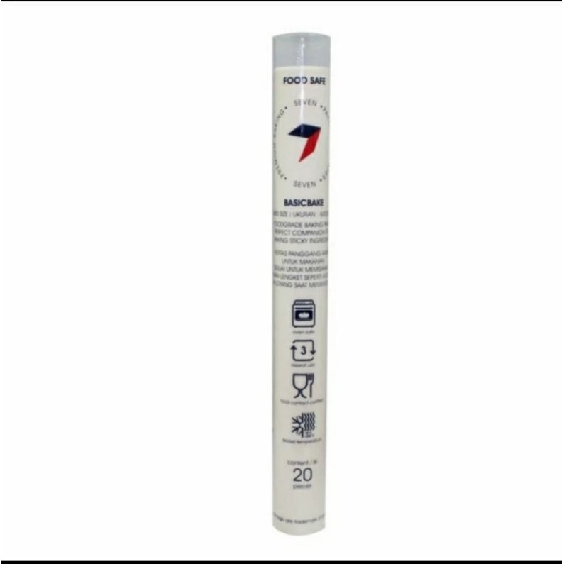 

Baking Paper Seven / Kertas Baking Kue 40*60 isi 20 Lembar