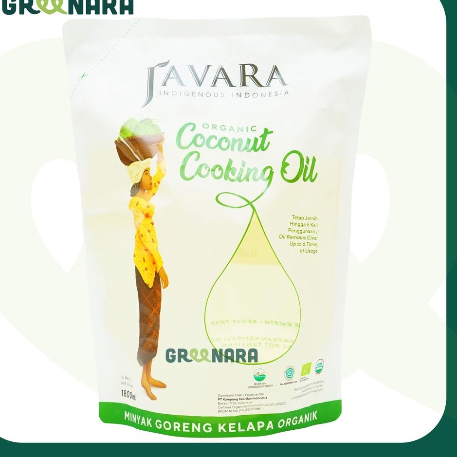 

☟ JAVARA Coconut Cooking Oil 1800ml Non Aroma / Minyak Kelapa ✭