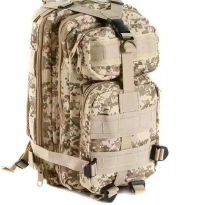 ♧ Tas Ransel Lebanon Tactical Army ,Ransel Military Punggung Loreng Gurun ➪