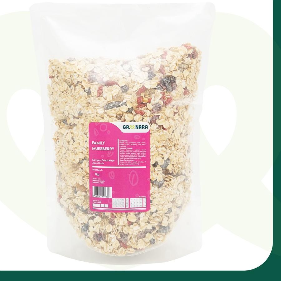 

☎ Greenara Family Muesberry 1Kg / Muesli Berry ➬