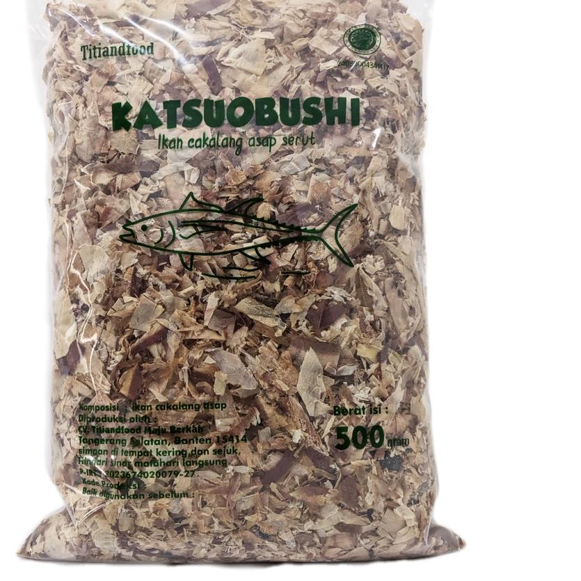 

♣ Katsuobushi ikan cakalang serut untuk takoyaki 500gram ➣