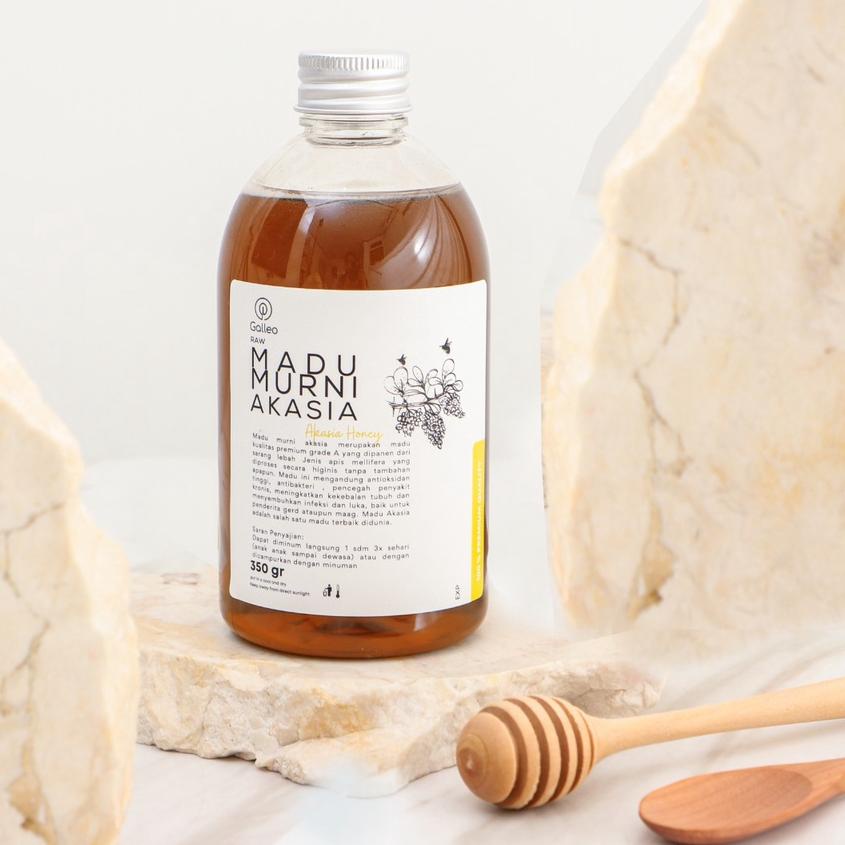 

✵ Murni Akasia350 gr Galleo Pure Natural Raw Honey Premium ☏