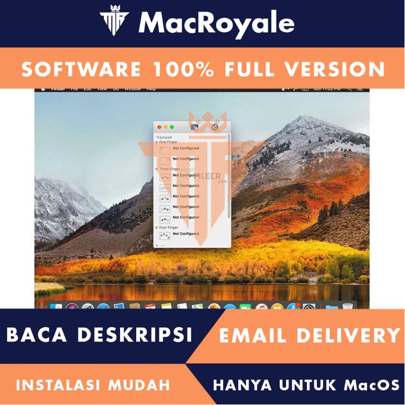 [MacOS] Multitouch Full Version Lifetime Full Garansi