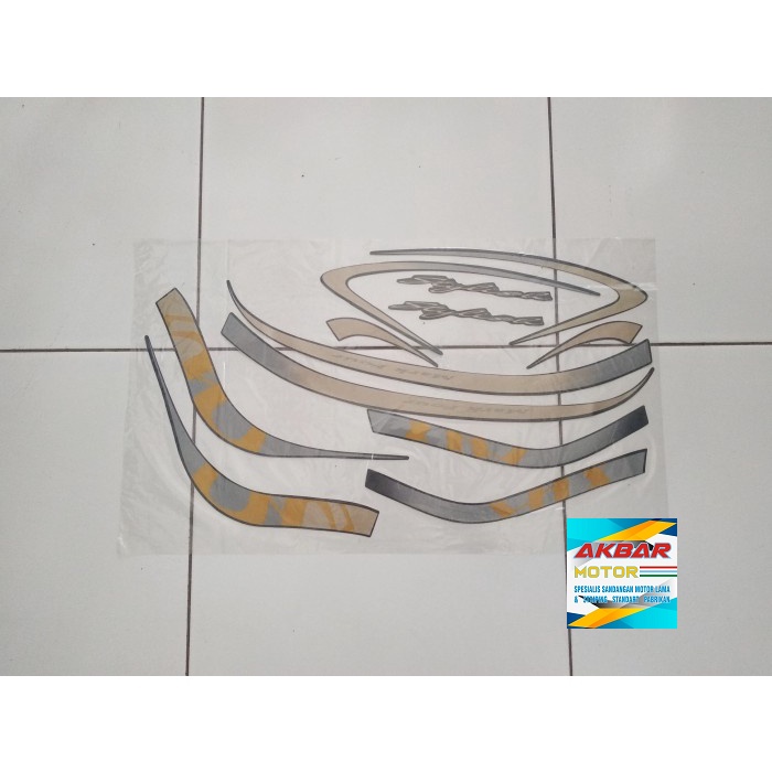 Striping Sticker Lis Honda Scoopy Stylist 2020 2021 Abu Abu