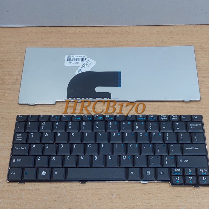 Keyboard Notebook Acer Aspire One 531 P531 AO531 ZG5 ZG8 HITAM -HRCB