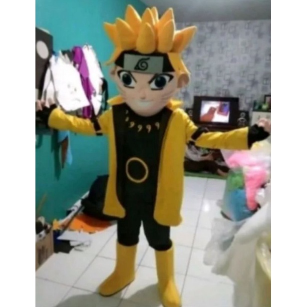 kostum badut naruto