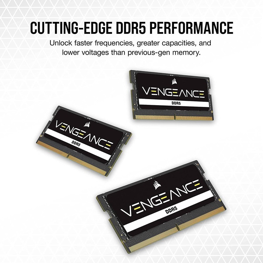 Corsair Vengeance SODIMM DDR5 PC38400 (2x16GB) - CMSX32GX5M2A4800C40