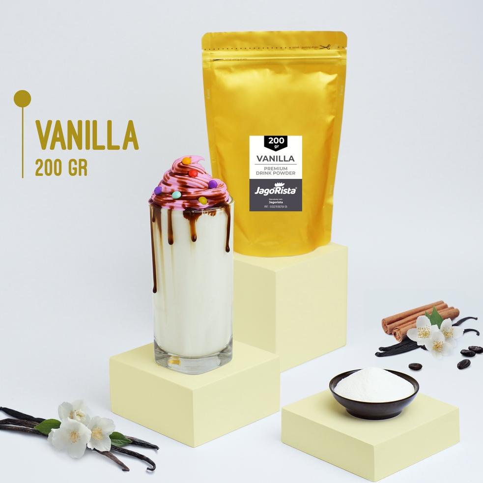 

Miliki Juga 200gr Jagorista Vanilla / Vanila Premium Bubble Drink 54