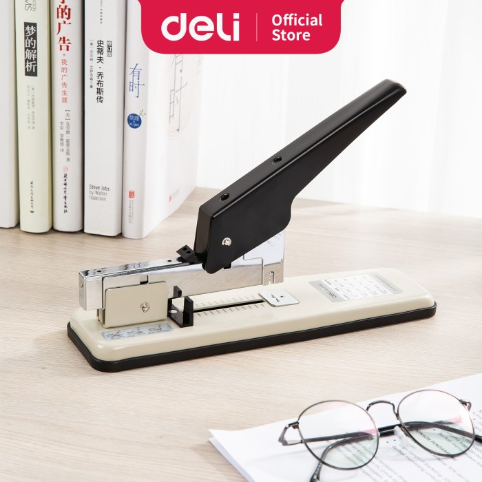 

Best Seller Deli E0394 Heavy Duty Stapler/Hekter- 80Sheets