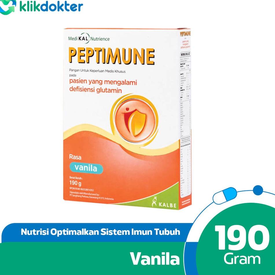 

♜ Peptimune Vanila 190gr - Meningkatkan Kekebelan Tubuh ❅