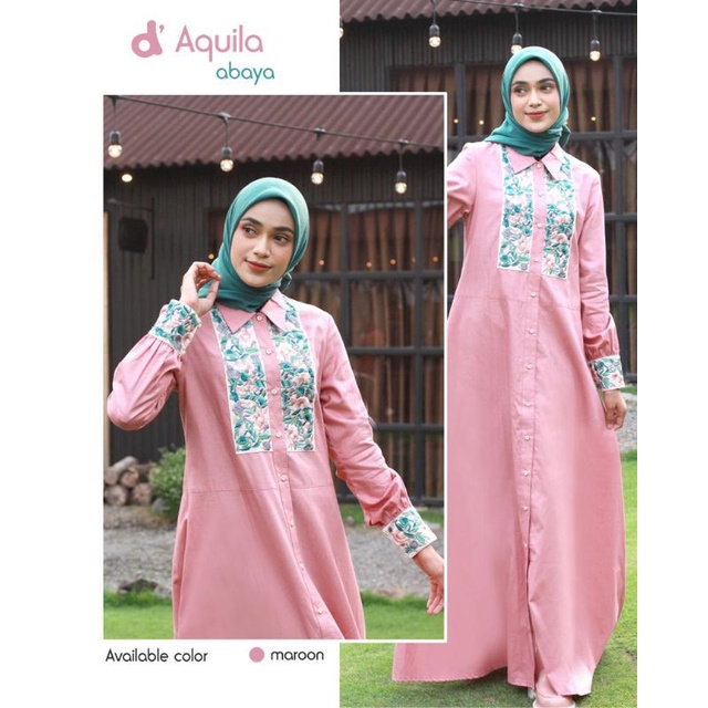 Abaya Dannis D' Aquila|Gamis Dannis 2023
