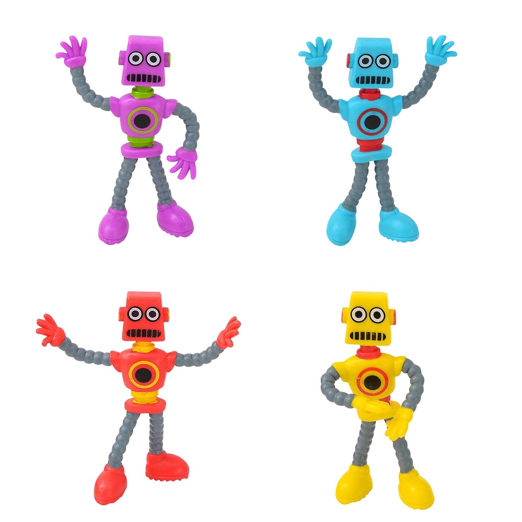 Figet Mainan Kreatif Kawat Robot Memutar TDeformed Yang Pernah Berubah Boneka Menyenangkan Dekompresi Mainan Anak Rumit Hadiah Christma