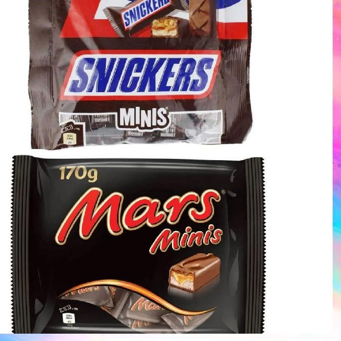 

☑ Coklat Chocolate Original mars snickers Minis Travel Edition ♪