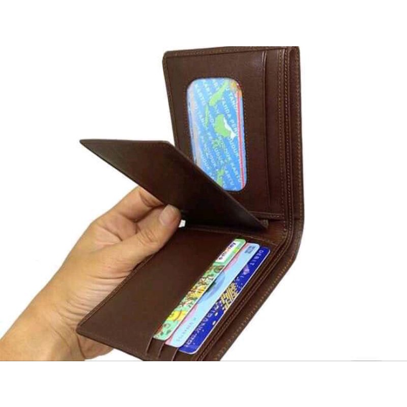 Dompet Pria Kulit Asli Dompet Kulit Cowok 100% Original