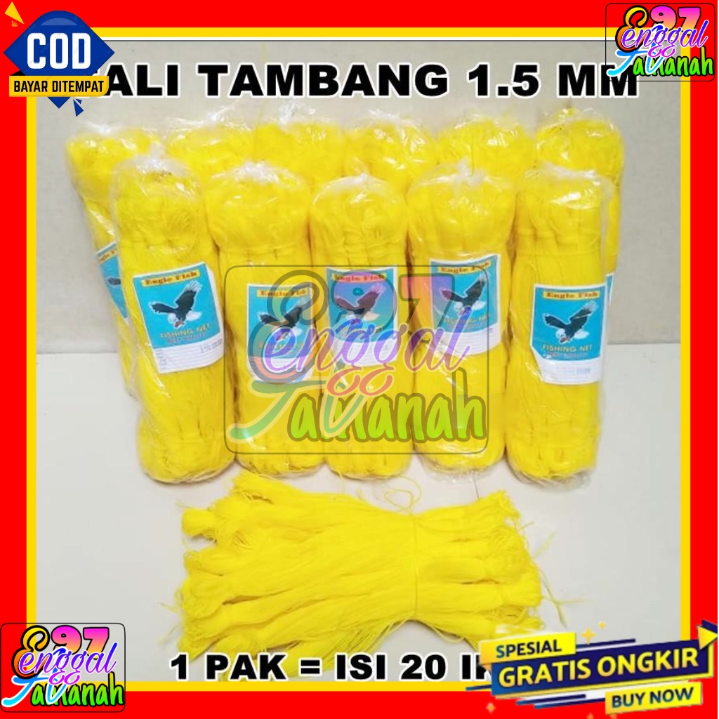 

SEA GULL tali tampar serbaguna, tali tampar bangunan, tali tampar 1mm per 1pcs (50meter)