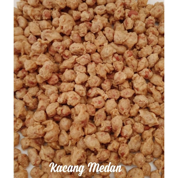 

{250g } kacang medan 250g / kacang peyek / kacang atom tepung kiloan