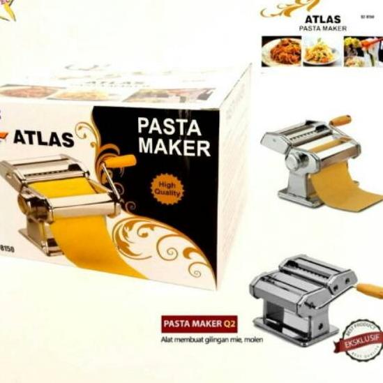 ⅍ Gilingan Mie Pasta Maker Molen Original Atlas Q  Pasta Maker Atlas Gilingan Mie Kulit Molen Pangsi