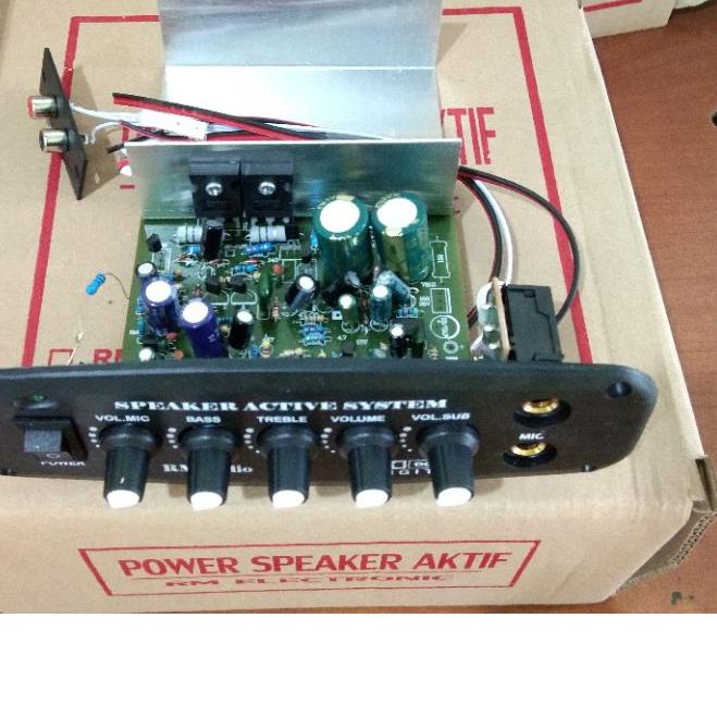 ❀ KIT POWER SPEAKER AKTIF MONO ♂