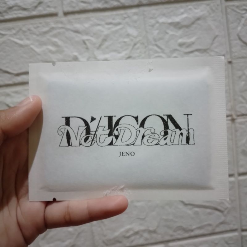 READY STOCK SPECIAL PHOTOCARD JENO DICON 102 NCT DREAM SEALED(BOOKED)