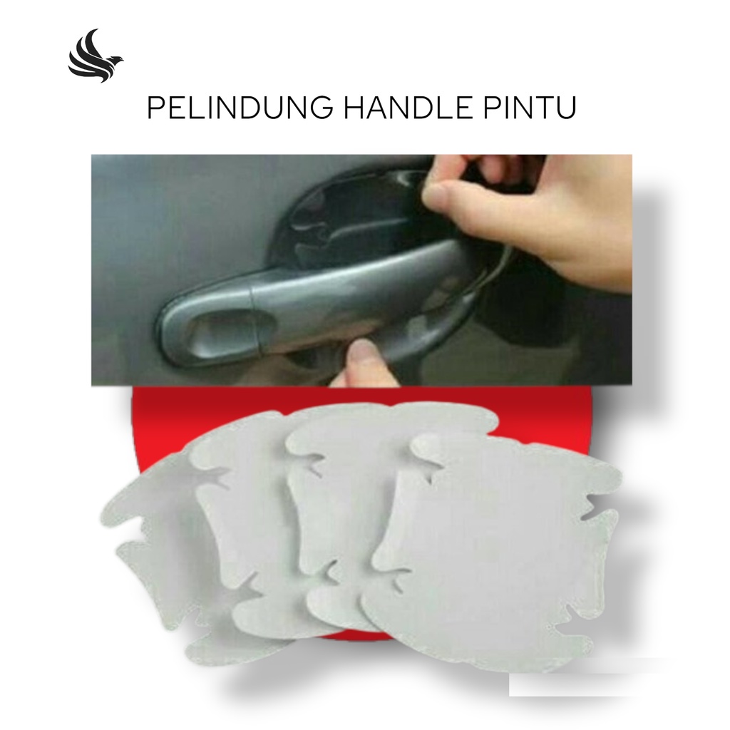 Indoholic Car Hendel Protector / Stiker Gagang Pintu Mobil