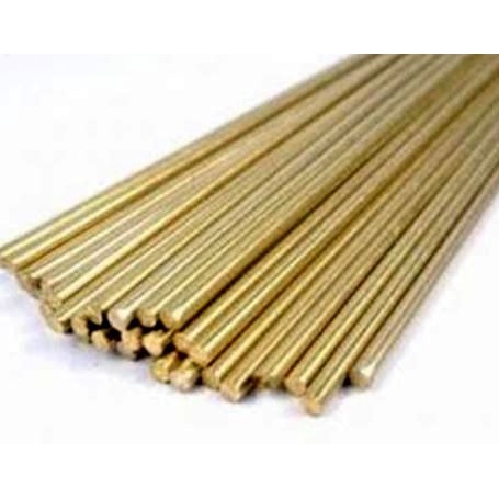 Kawat Las Kuningan|Brazing|dia 3,0mm x 1000mm|isi 10batang