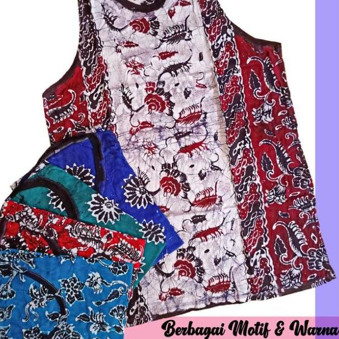 ✤ Kirim Langsung ✤ [SINGLET] SINGLET PRIA MOTIF BATIK TUBAN << (KODE 4264)