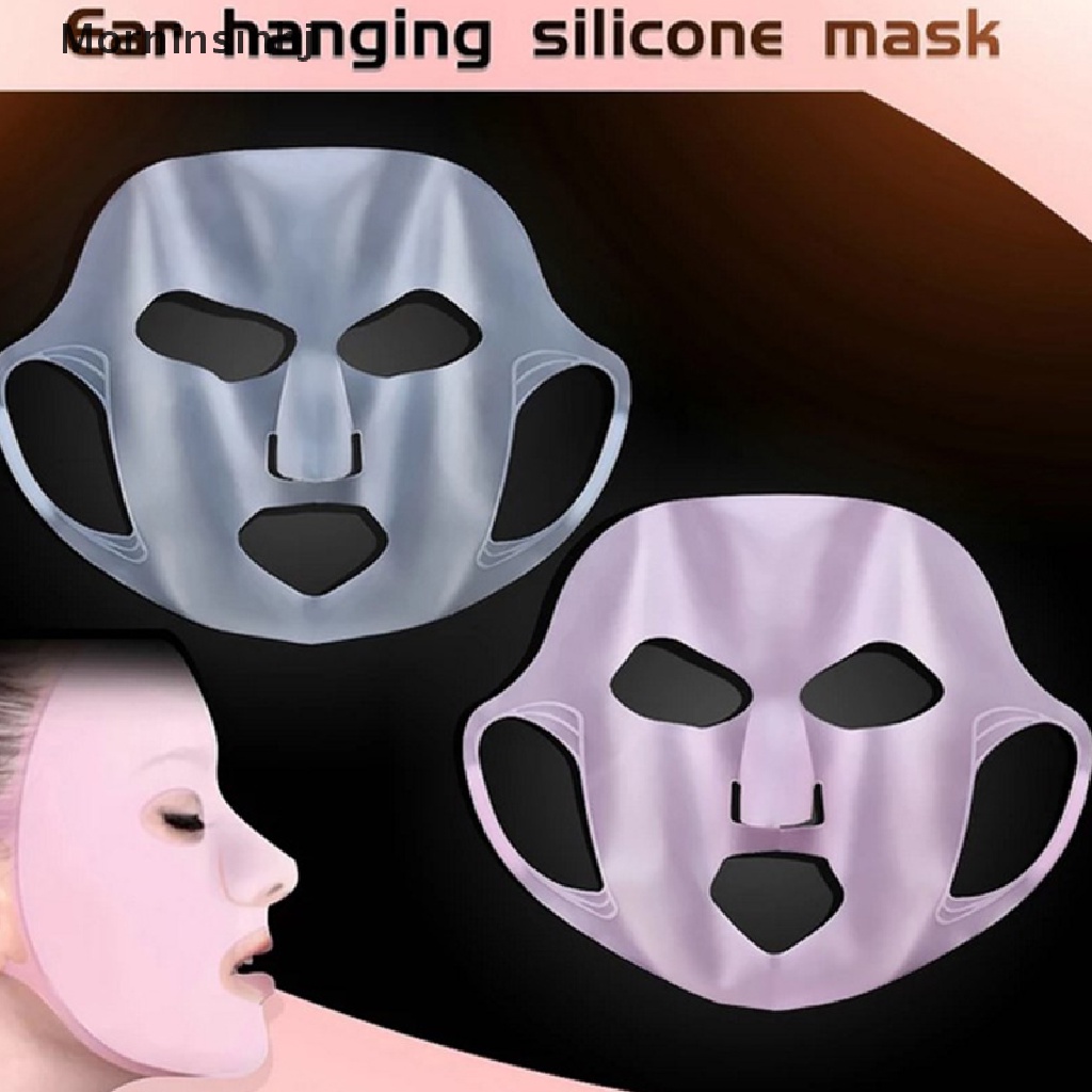 Mornin Masker Wajah Silikon Reusable Anti Kerut V Shape Face Firming Gel Sheet EarFixed id