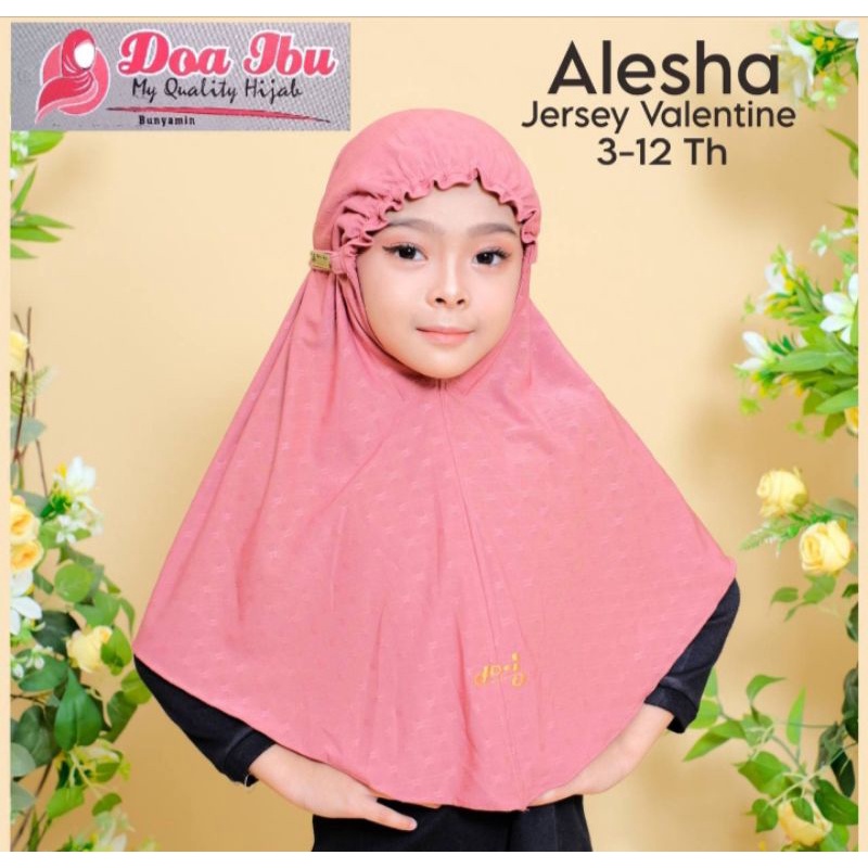 JILBAB INSTAN ANAK ""ALESHA"" ORI DOA IBU BY BUNYAMIN