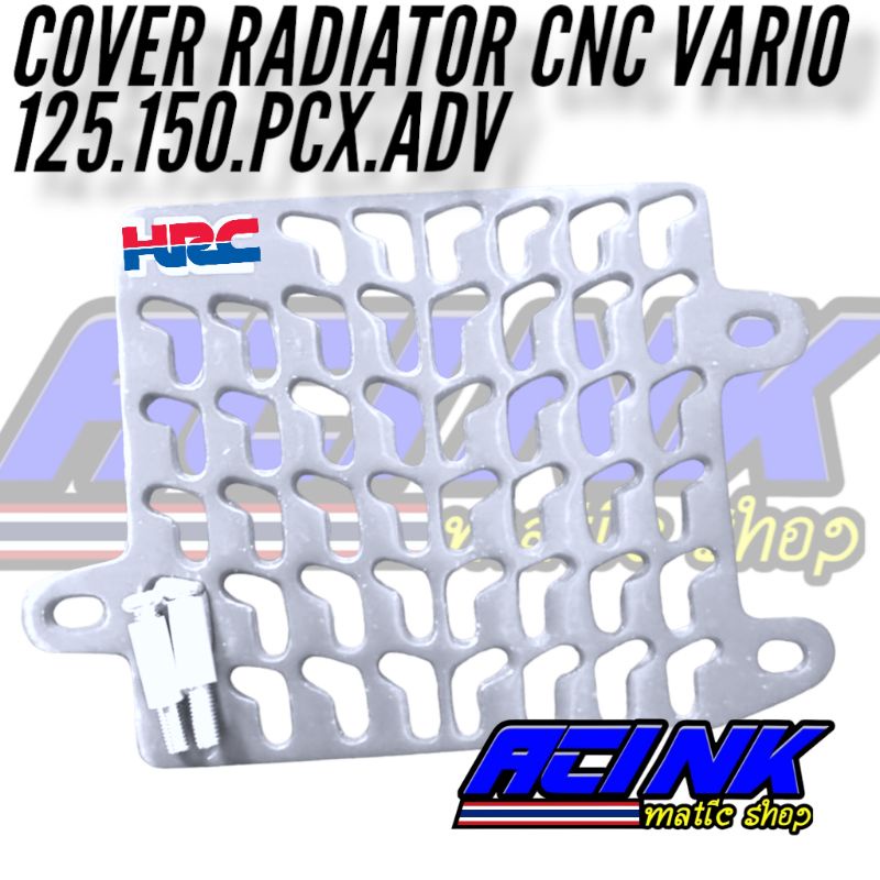 COVER RADIATOR FULL CNC ARM COVER RADIATOR ARM HRC VARIO 125 150 PCX ADV / COVER RADIATOR HRC VARIO 125 150 PCX