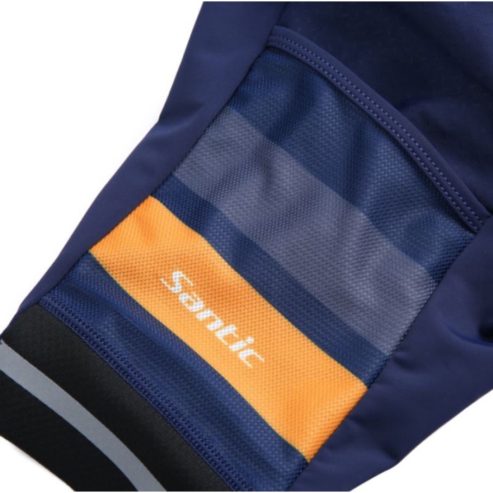 Santic Dante Navy Men Padded Cycling Bib Short WM0C05119N