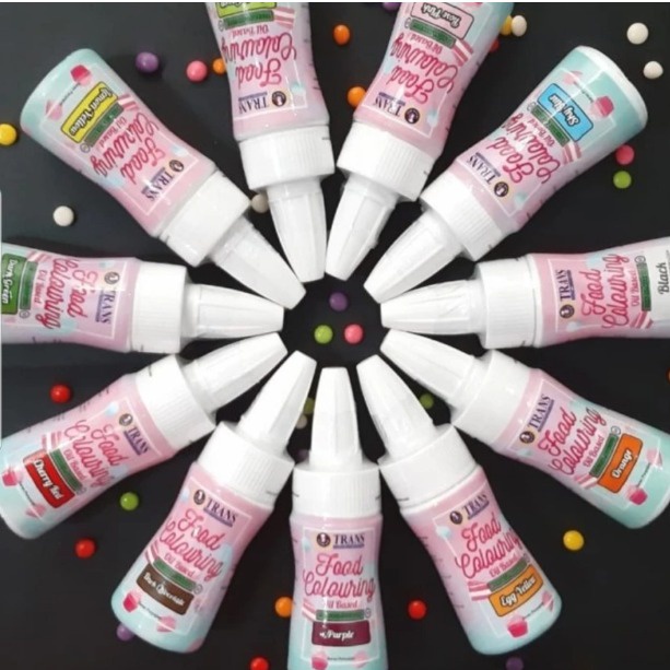 

Pewarna Trans Food Colouring - Warna 50gr