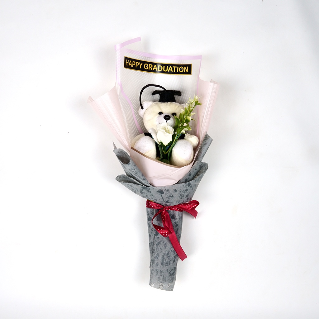 buket wisuda boneka special toga wisuda/ give graduation / bouket exclusive / hand buquet / buket bunga