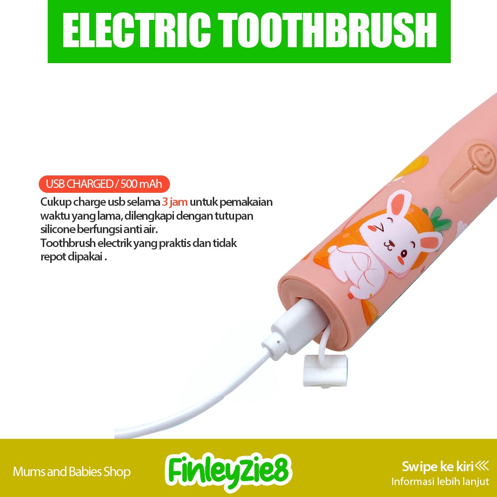 Sikat Gigi Anak Elektrik / Sikat Gigi Anak Elektrik Anak Kids Electric Toothbrush Sonic Vibration / Sikat Gigi Anak Elektronik / sikat gigi Elektrik Anak / sikat gigi Elektronik Anak / sikat gigi Elektronik / Sikat Gigi Anak Elektrik Berputar